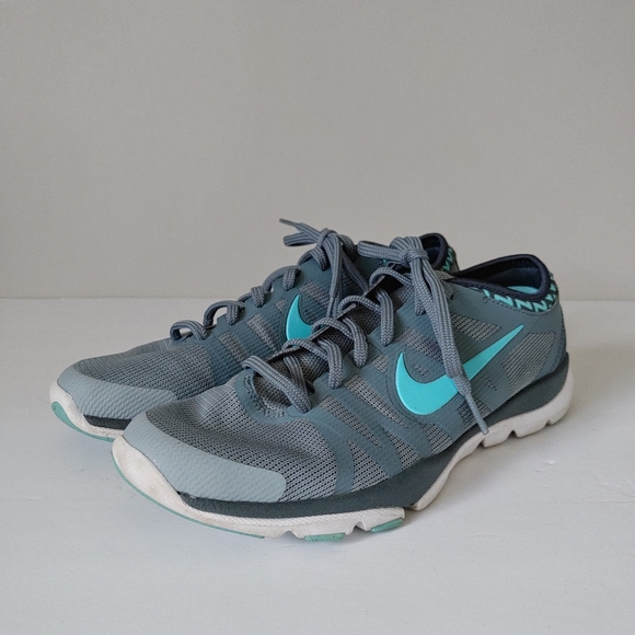 Nike Flex Supreme TR 3 Training Shoe Size 8.5 Blue Grey - Picture 3 of 12